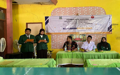 Pembukaan Magang Mahasiswa Universitas Islam Negeri sayyid Ali Rahmatullah Tulingagung Fakultas Tarbiyah dan Ilmu Keguruan di SMP Negeri 2 Kademangan