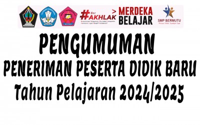 Pengumuman PPDB Tahun 2024